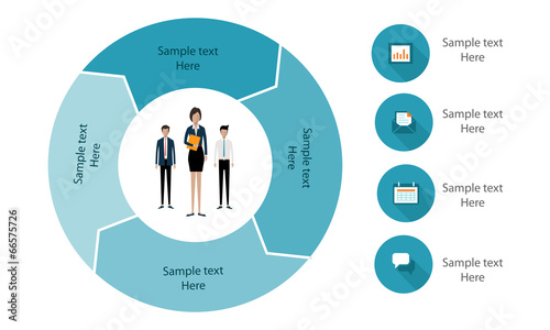 Business Infographics template.