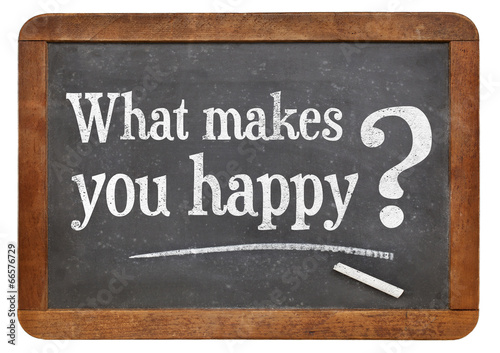 what makes you happy