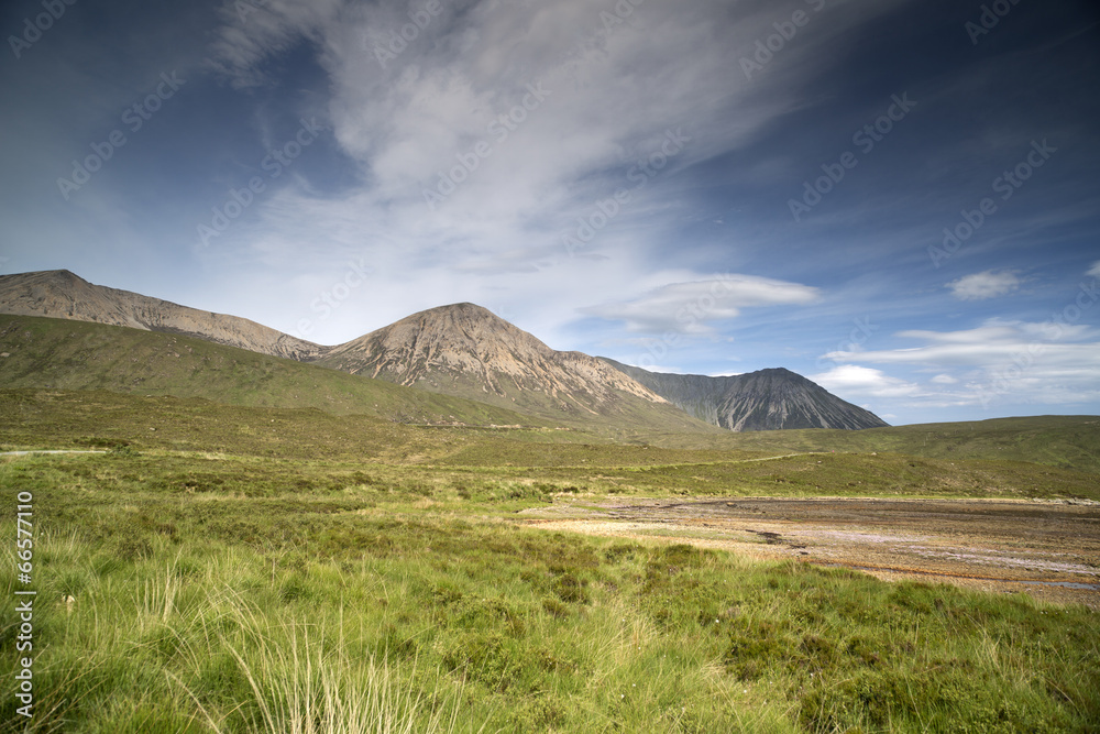 beautiful scottish highlands scenery