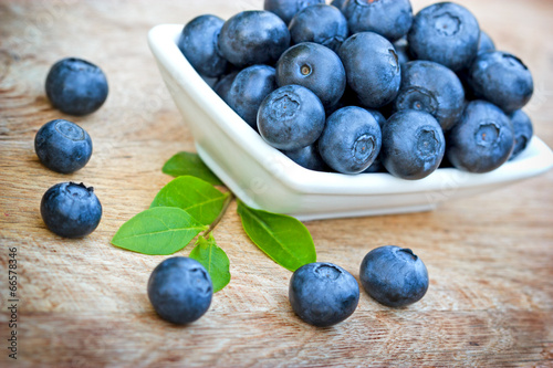 Fresh organic blueberry