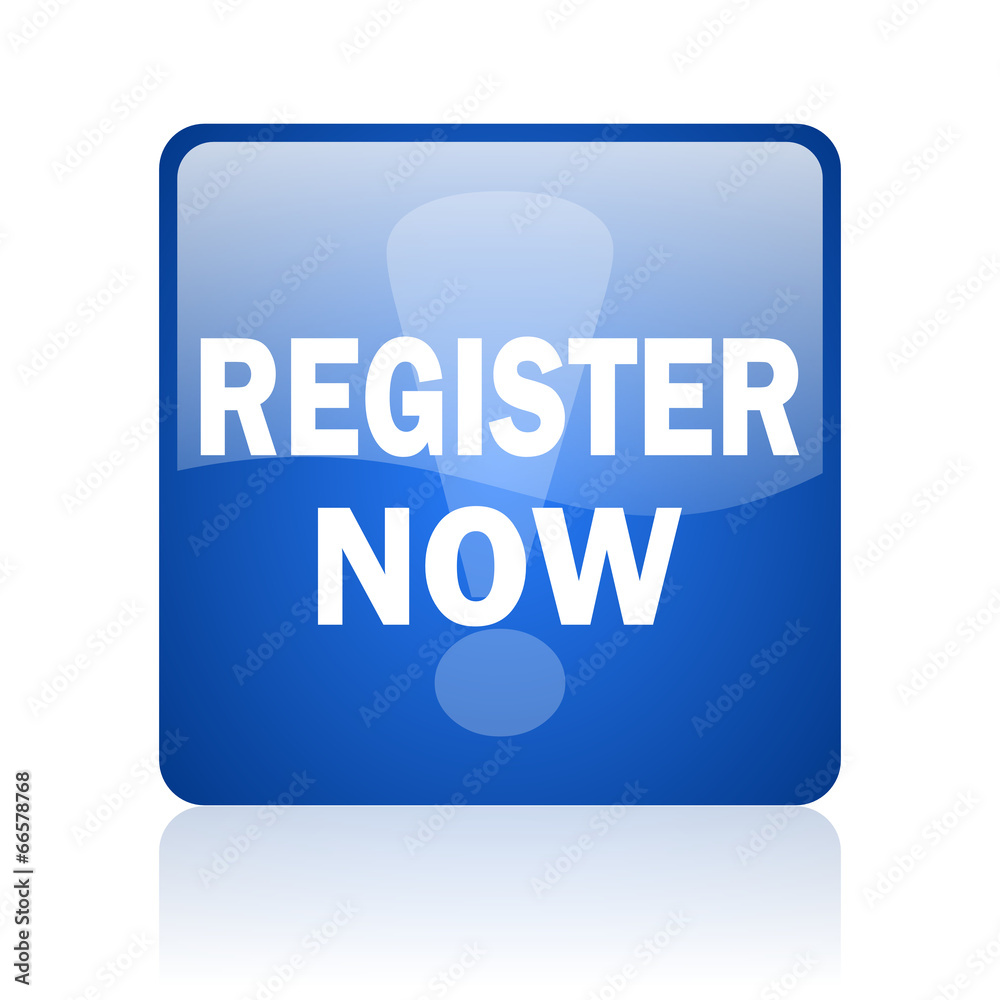 register now blue glossy web icon register now blue glossy web icon