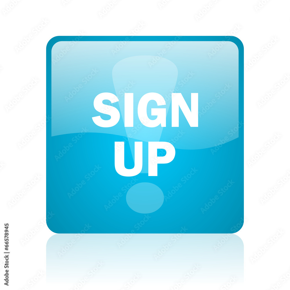 sign up computer icon on white background sign up computer icon on white background