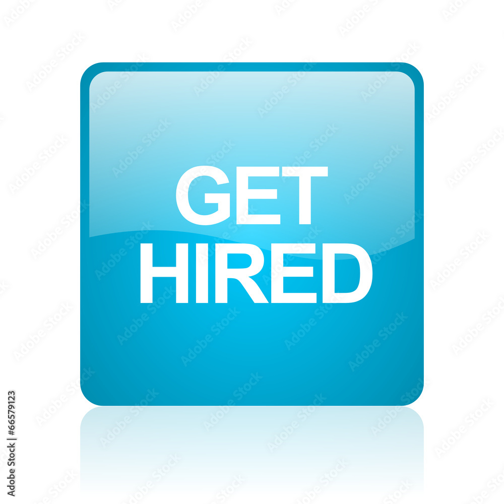 get hired computer icon on white background get hired computer icon on white background