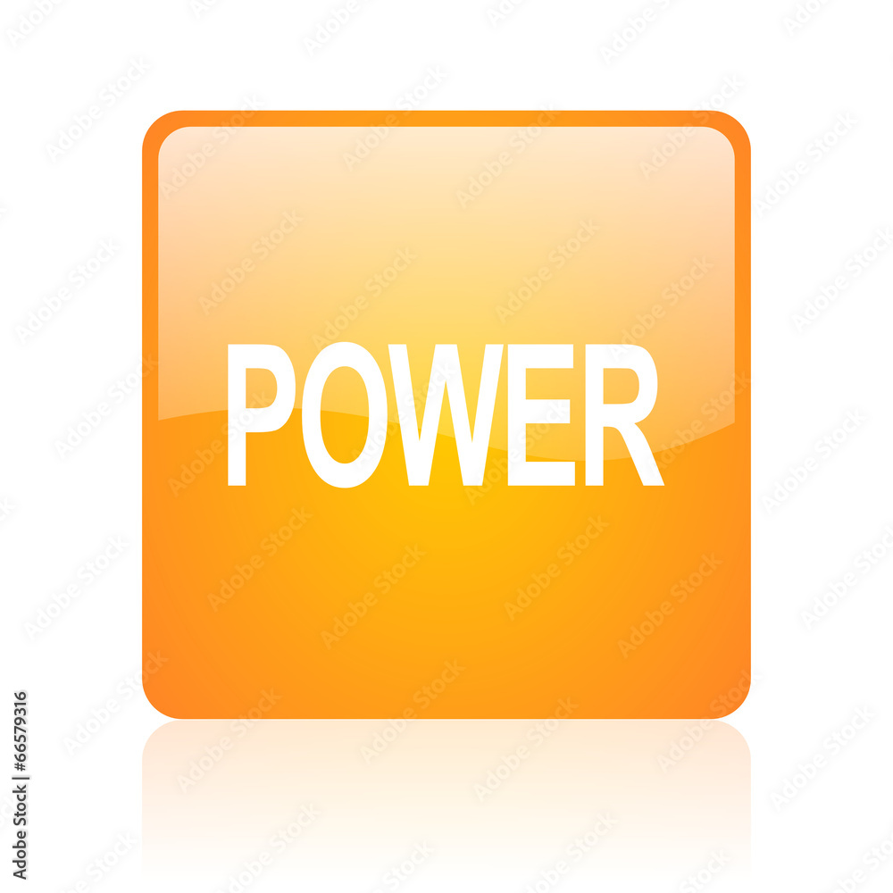 power computer icon on white background power computer icon on white background