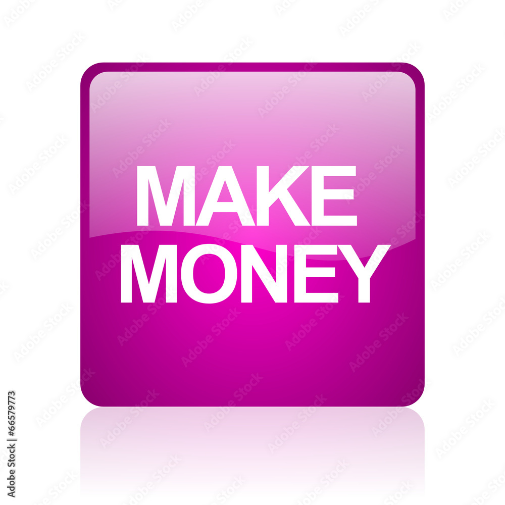 make money computer icon on white background make money computer icon on white background