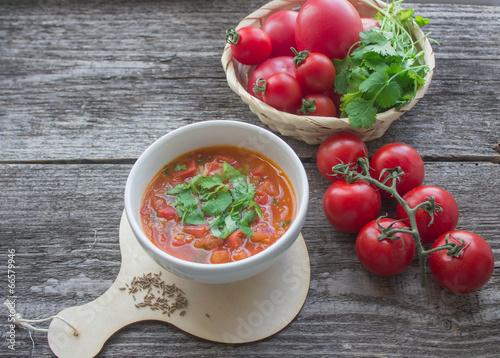 spicy tomato soup