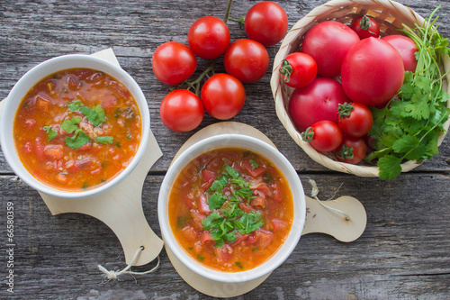 spicy tomato soup