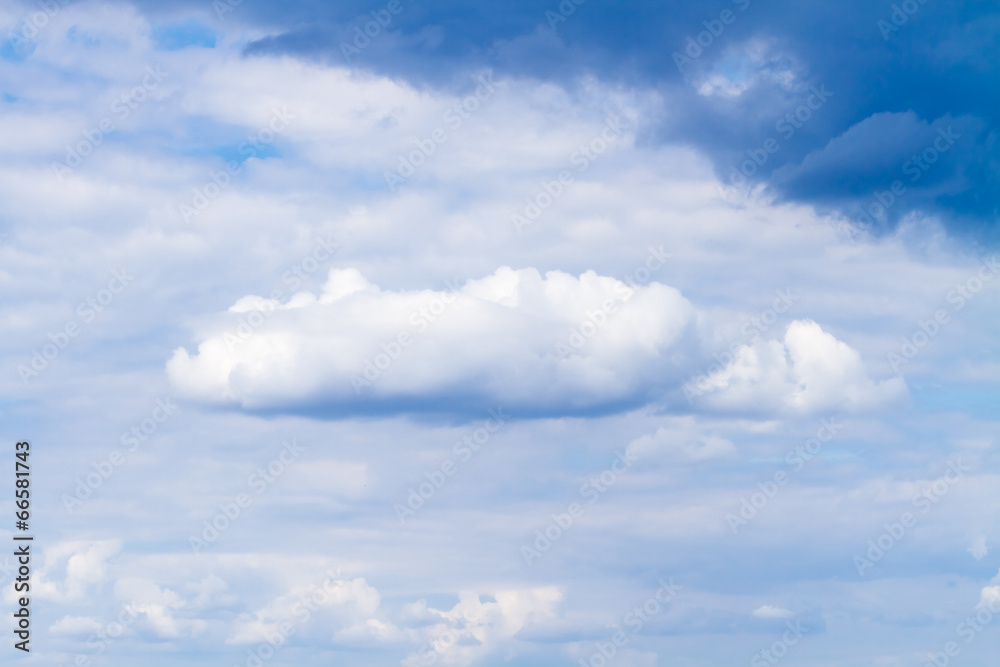 Obraz premium sky with clouds - abstract sky background texture