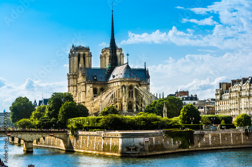 Canvastavla Notre Dame de Paris cathedral