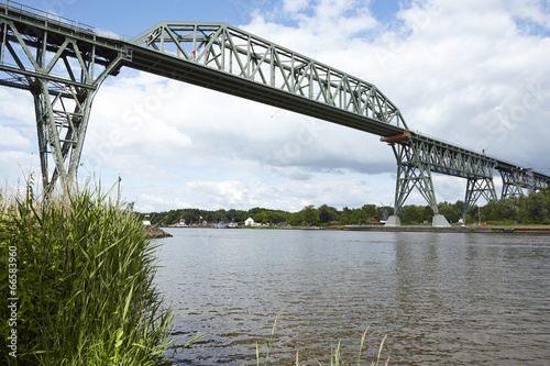 Hochdonn - Eisenbahnbrücke über den Nord-Ostsee-Kanal