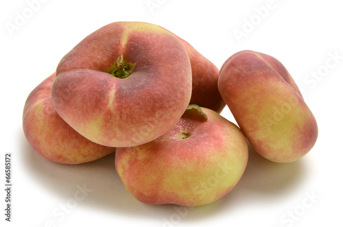 كعب الغزال (فاكهة) Pesca tabacchiera Saturn Peach Paraguayo photo