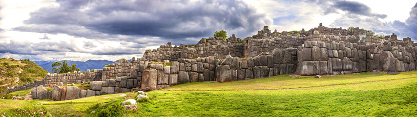 Fototapete Südamerika Mauern der Festung Sacsayhuaman Cusco  © klublu