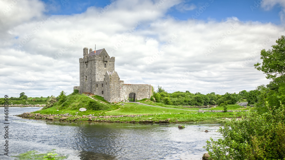 Dunguaire Castle Ireland - obrazy, fototapety, plakaty 