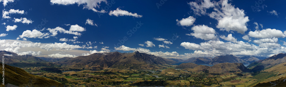 View from Coronet Peak near Queenstown NZ
