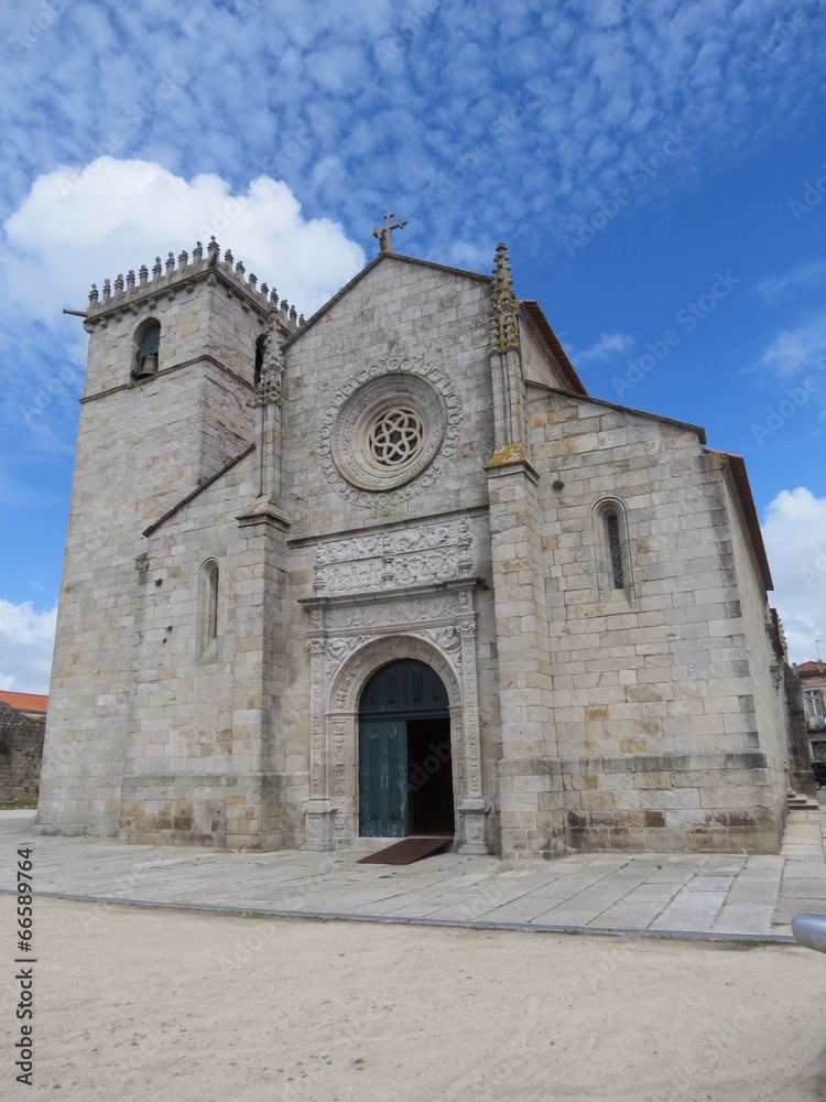 Portugal - Caminha - Façade Eglise Matriz