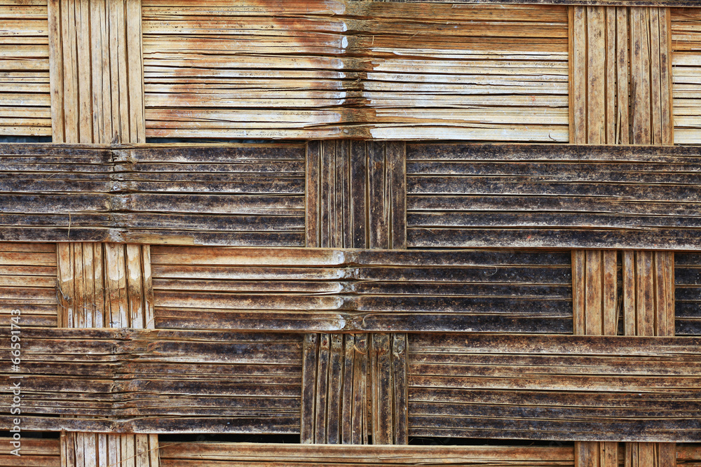 Bamboo Pattern Walls Handmade
