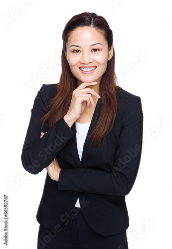 Asian business woman