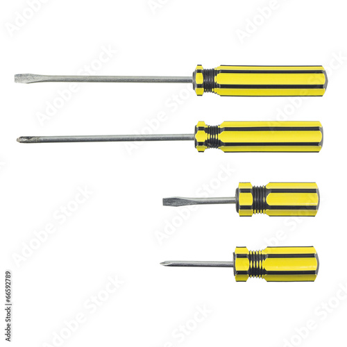 screwdriver isolated on white background