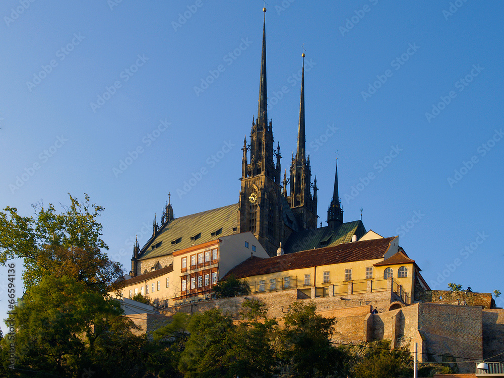 Cathedral of St. Peter and Paul in Brno