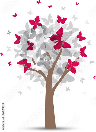 Albero Farfalle