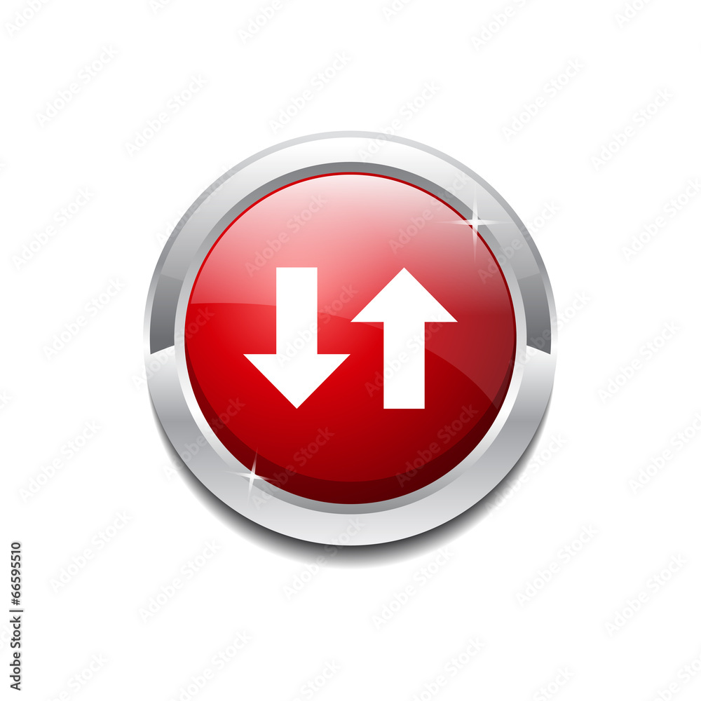 Data Circular Vector Red Web Icon Button Data Circular Vector Red Web Icon Button