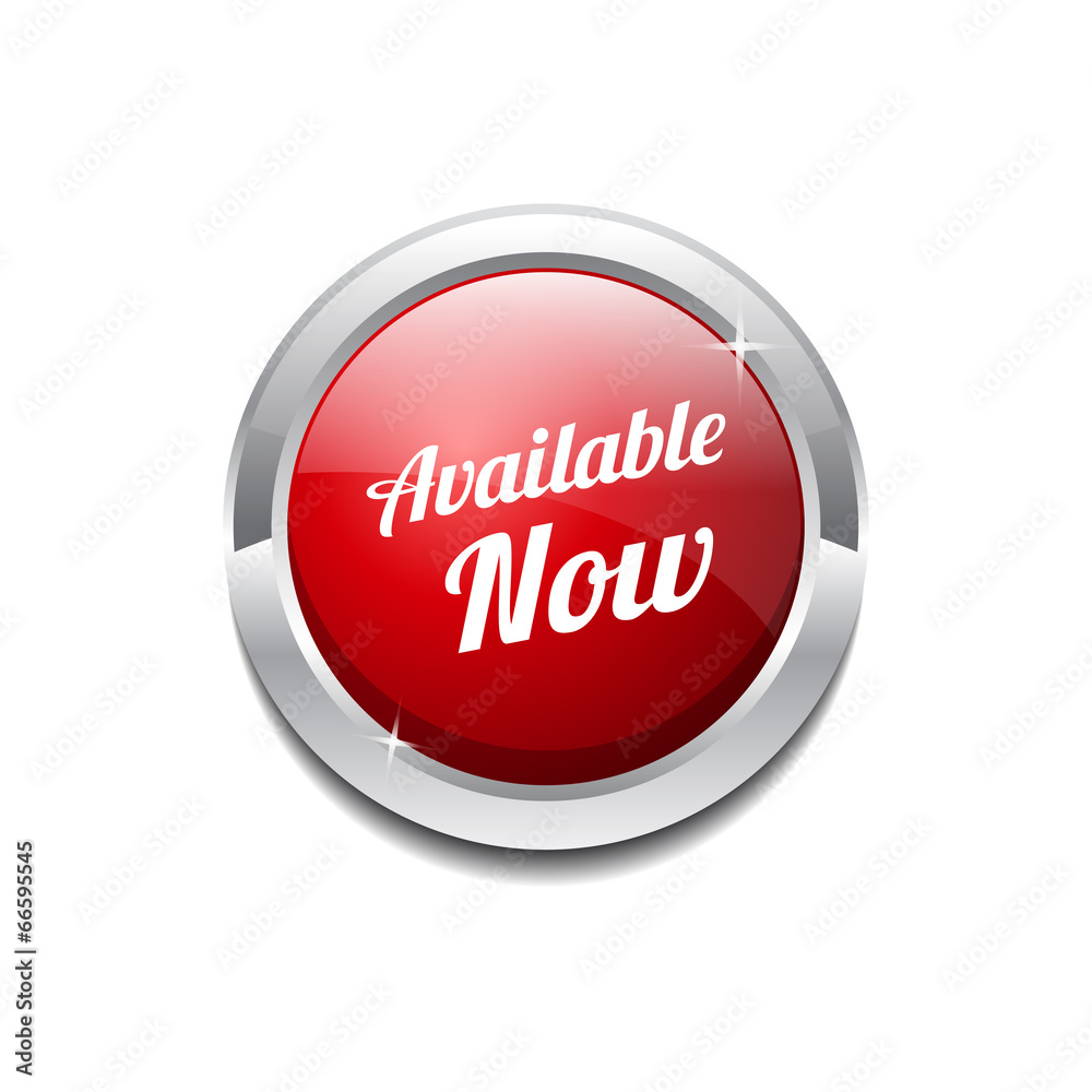 Available Now Glossy Shiny Circular Vector Button Available Now Glossy Shiny Circular Vector Button