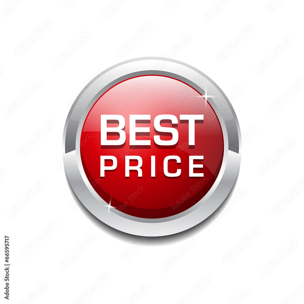 Best Price Glossy Shiny Circular Vector Button Best Price Glossy Shiny Circular Vector Button