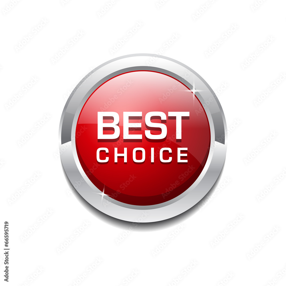 Best Choice Glossy Shiny Circular Vector Button Best Choice Glossy Shiny Circular Vector Button