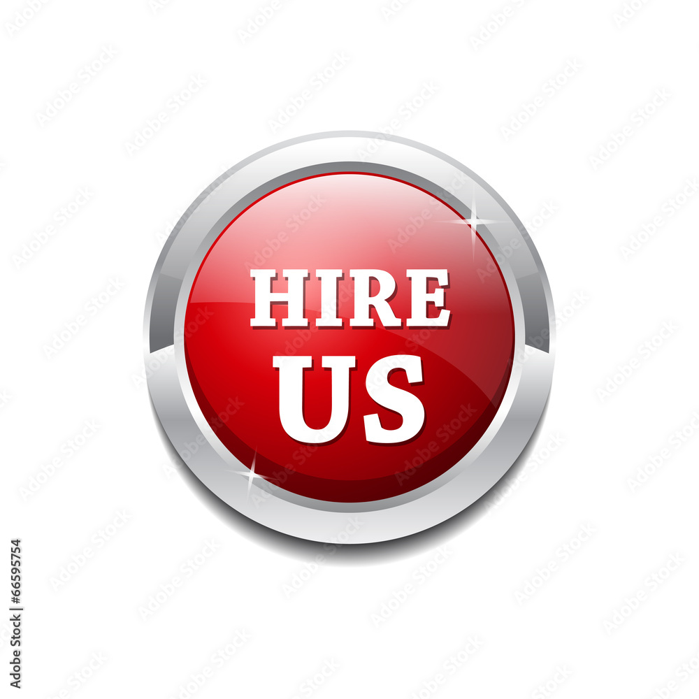 Hire Us Glossy Shiny Circular Vector Button Hire Us Glossy Shiny Circular Vector Button