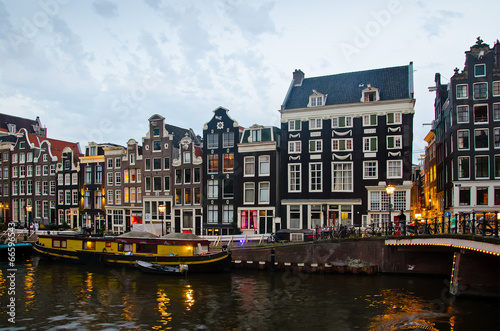 amsterdam city scene