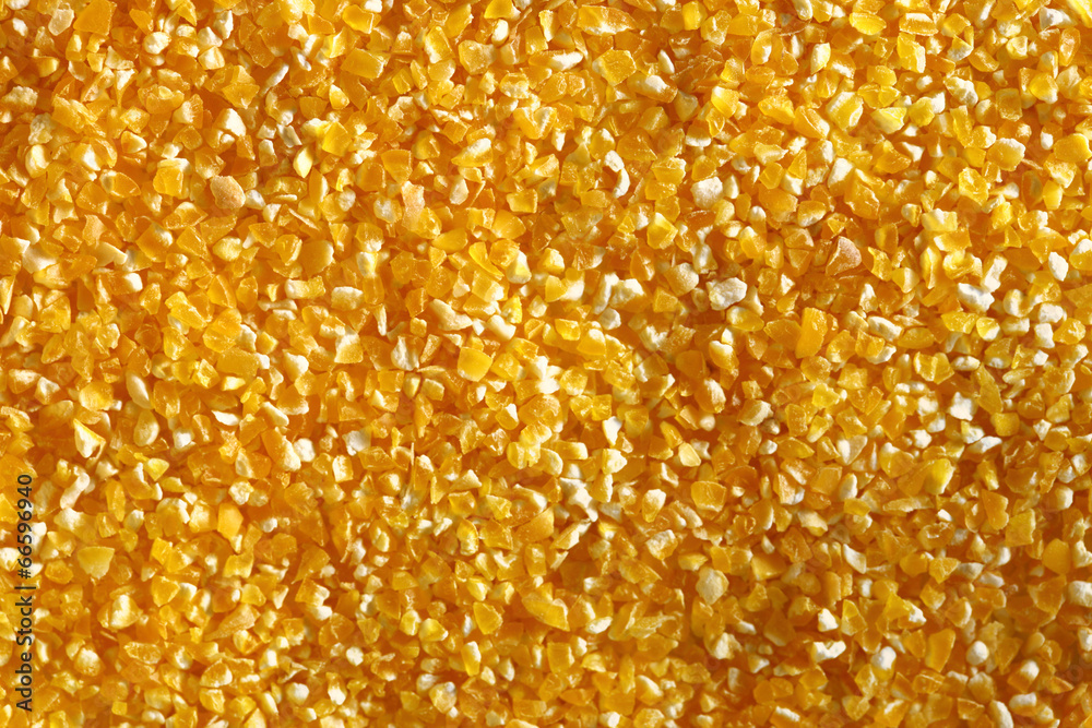 Yellow splintered corn background Yellow splintered corn background