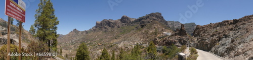 Fototapeta Naklejka Na Ścianę i Meble -  Gran Canaria - Inselmitte, Berge
