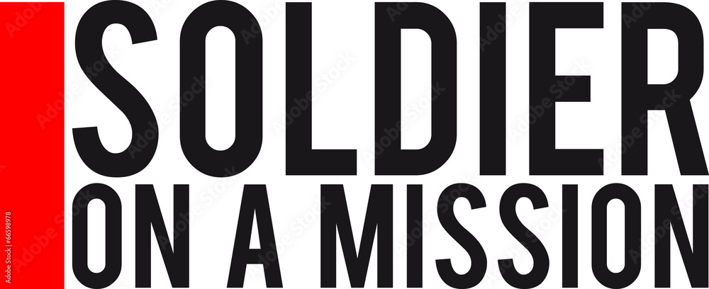 Soldier on a Mission logo Design