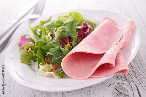 ham and salad