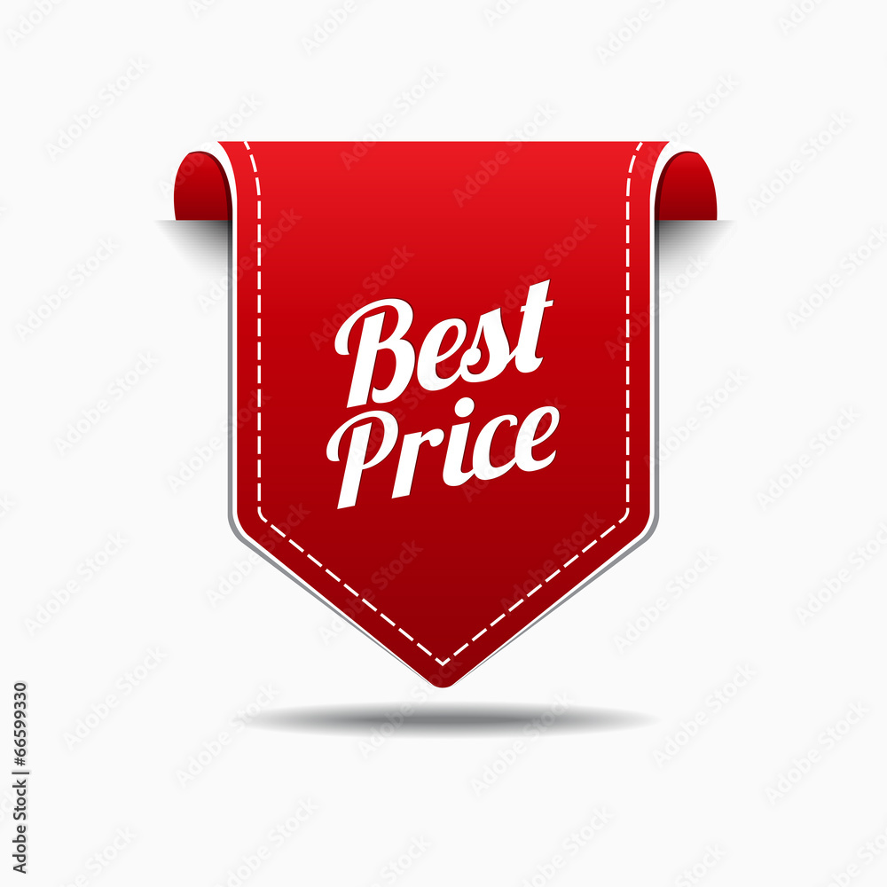 Best Price Red Label Icon Vector Design Best Price Red Label Icon Vector Design