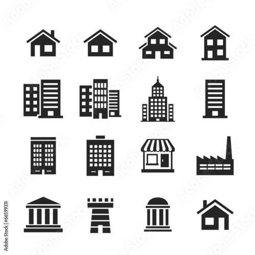 Buildings Icons