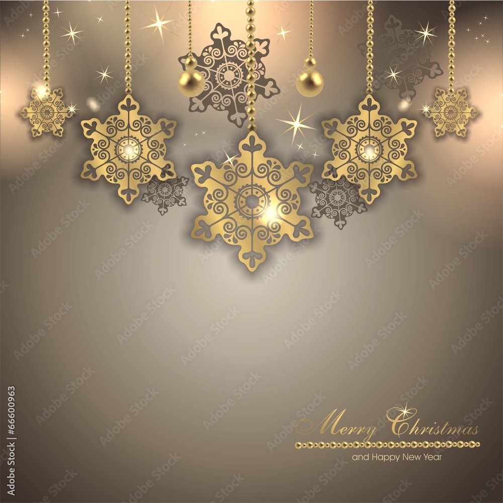 edle Weihnachtsgrüße Adobe Stock