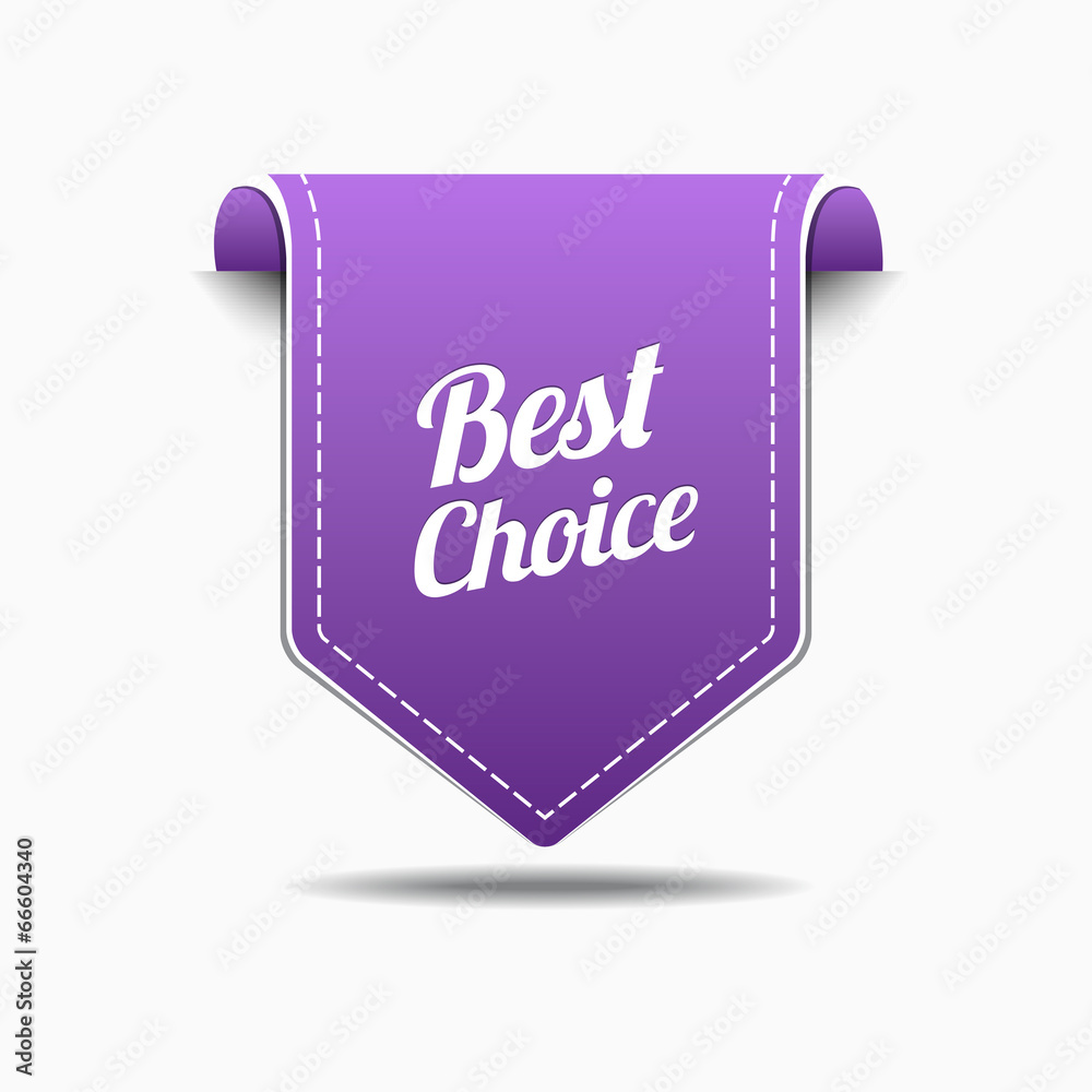 Best Choice Purple Label Icon Vector Design Best Choice Purple Label Icon Vector Design