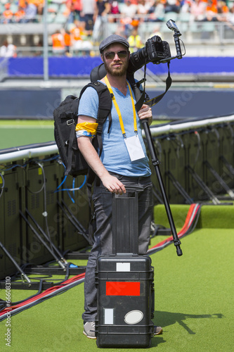 Принти на полотні Sport photographer