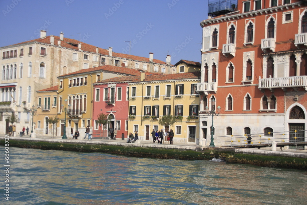 à Venise sur la lagune