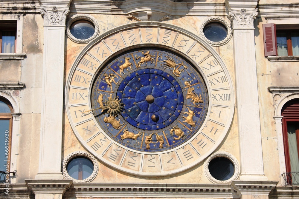 Obraz premium horloge astronomique de Venise