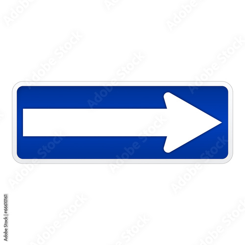 Free Download Einbahnstraße - Pfeil rechts - GFXLoad