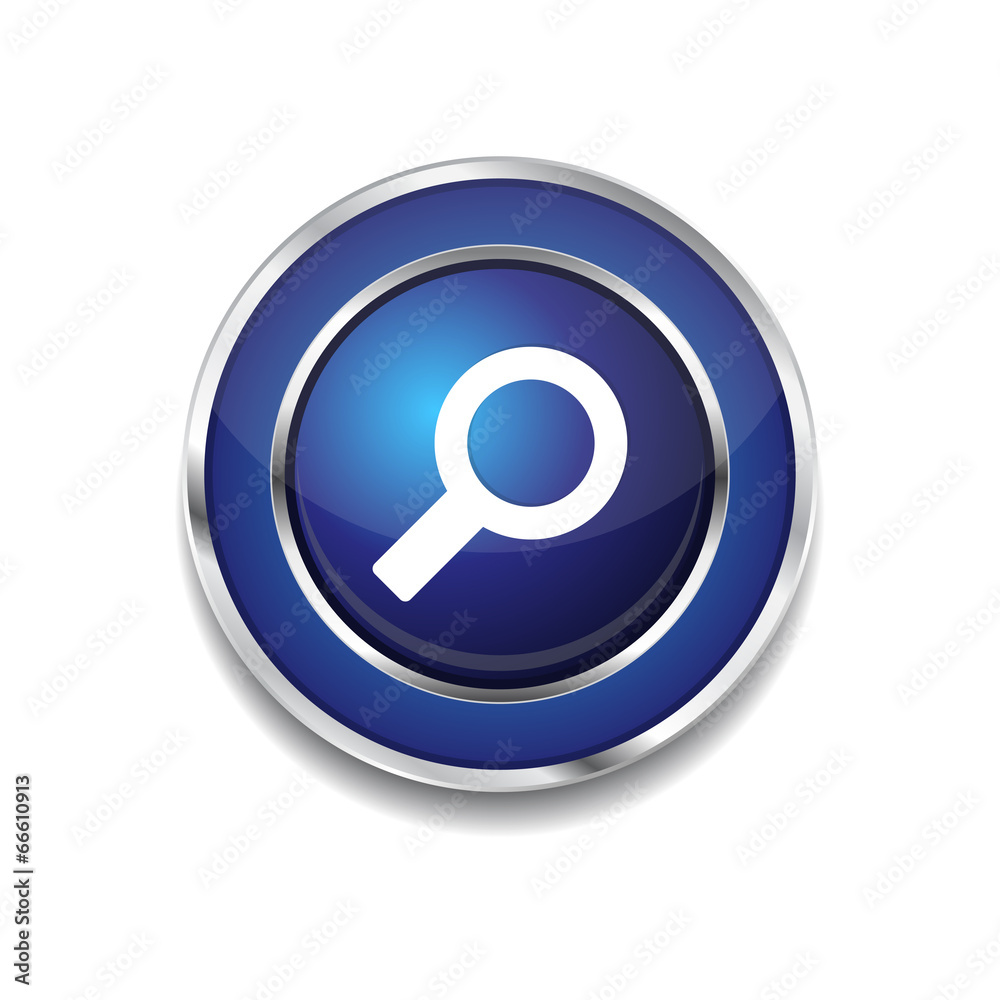 Search Circular Blue Vector Web Button Icon Search Circular Blue Vector Web Button Icon