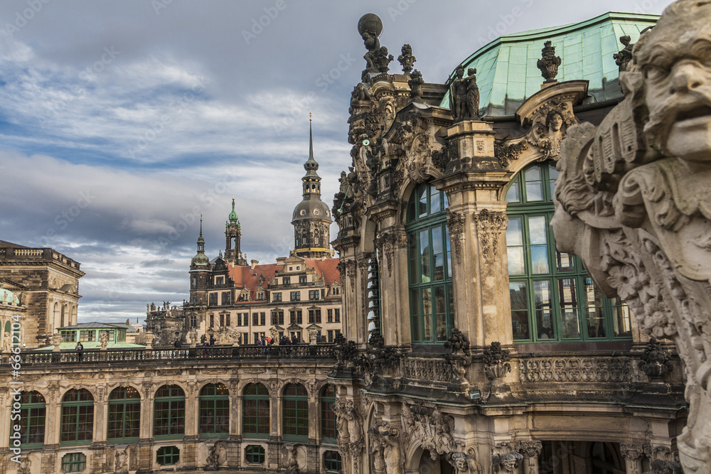 Zwinger of Dresden in Germany.