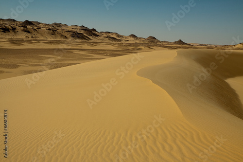 Sahara desert landscape