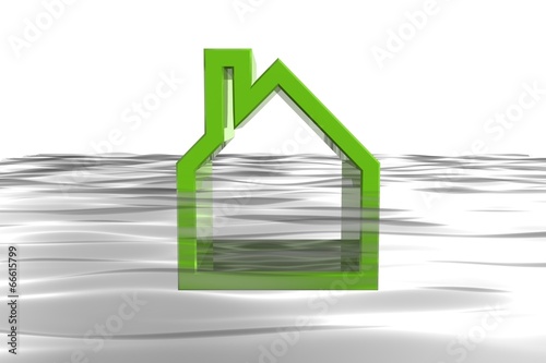 rest schuld op woning onder water photo