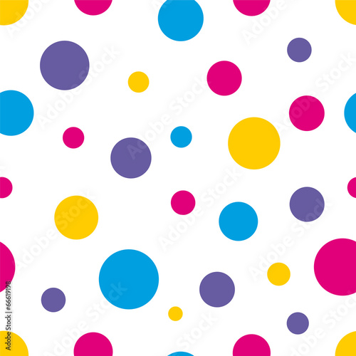 Dekoracja na wymiar  polka-dot-seamless-colorful-background