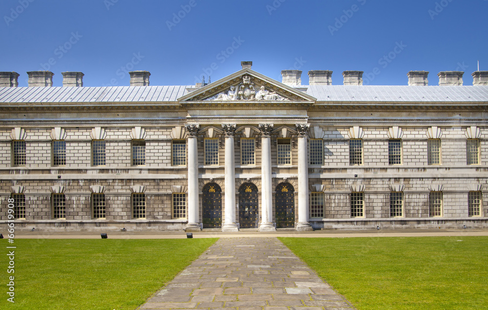 Obraz premium London, Greenwich Painted hall and Royal chapel