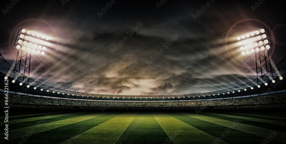 Naklejka premium Stadium