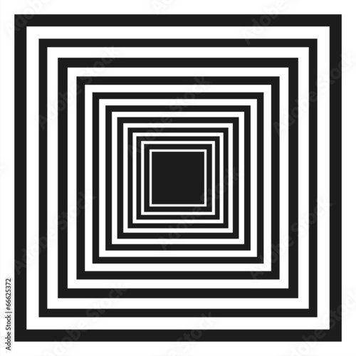black and white square background